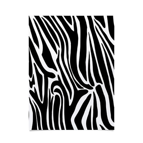 Jennifer Labre Wild Zebra Poster