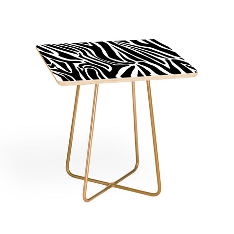 Jennifer Labre Wild Zebra Side Table