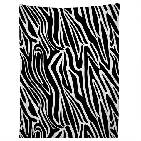 Jennifer Labre Wild Zebra Tapestry