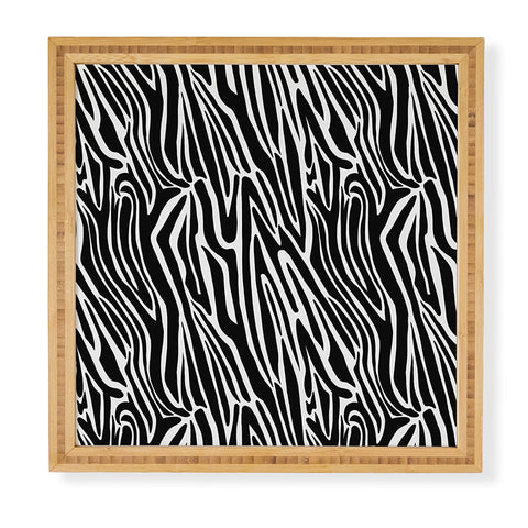 Jennifer Labre Wild Zebra Framed Wall Art