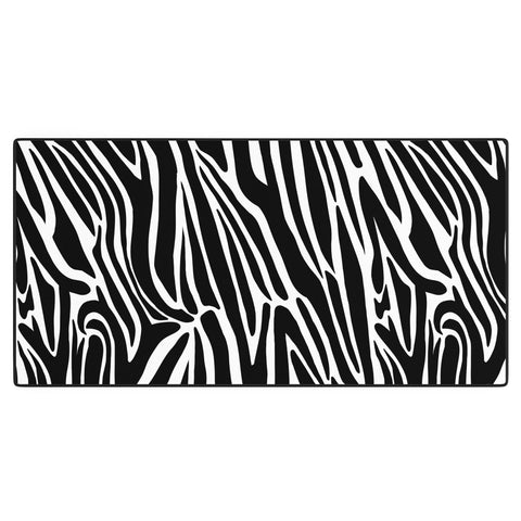 Jennifer Labre Wild Zebra Desk Mat