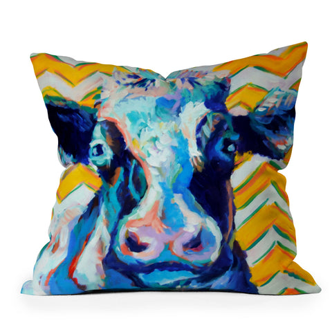 Jenny Grumbles Chevron Charlie Outdoor Throw Pillow