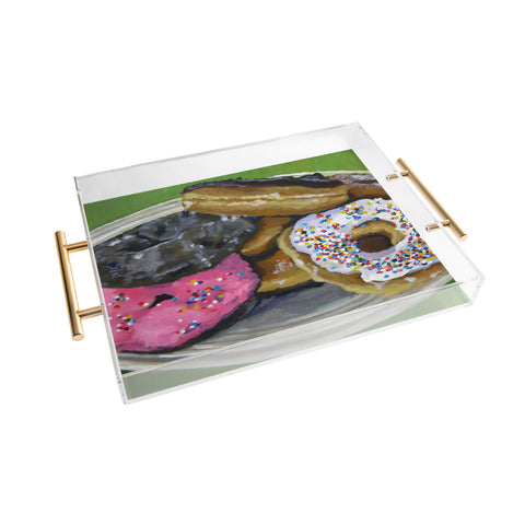 Jenny Grumbles Donuts Acrylic Tray