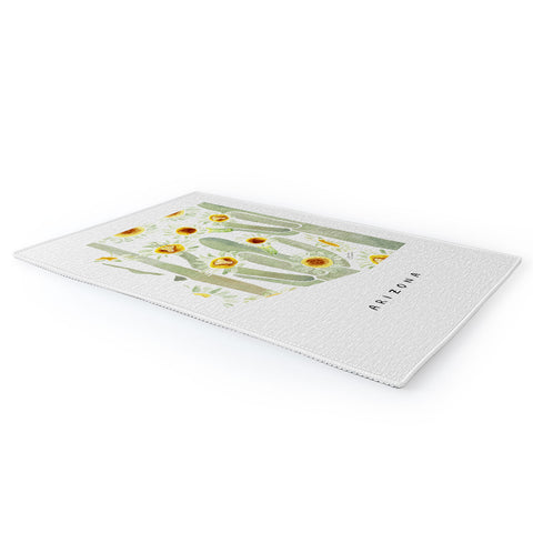 Jessica Larson Arizona State Saguaro Cactus Area Rug