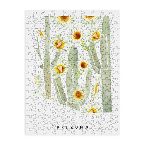 Jessica Larson Arizona State Saguaro Cactus Puzzle