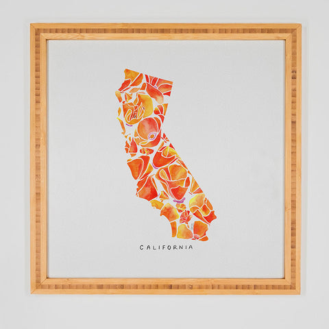 Jessica Larson California Poppies I Framed Wall Art