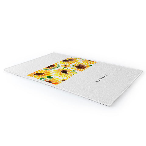 Jessica Larson Kansas State Sunflowers Area Rug