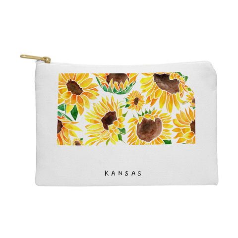 Jessica Larson Kansas State Sunflowers Pouch