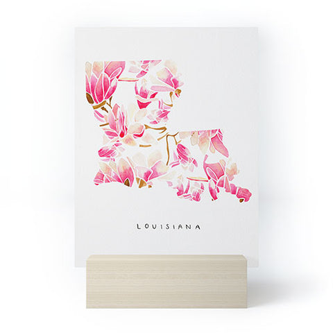 Jessica Larson Louisiana State Flower Magnolias Mini Art Print
