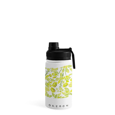 Jessica Larson Oregon State Flower Tall Oregon Water Bottle