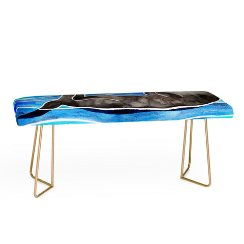 Jessica Larson Sea Otter Bench