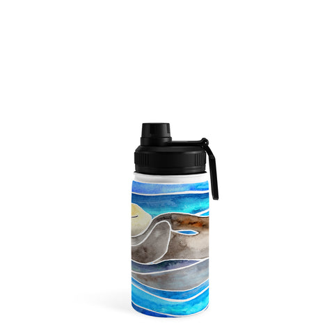Jessica Larson Sea Otter Curled Water Bottle