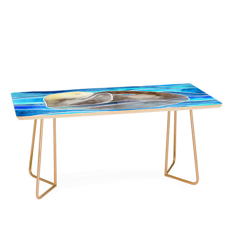 Jessica Larson Sea Otter Curled Coffee Table