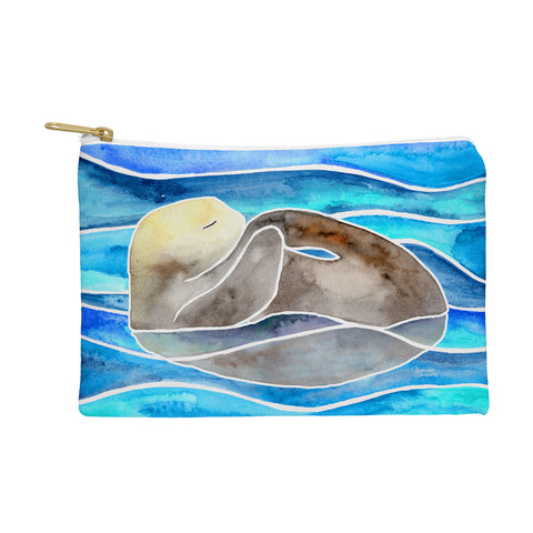 Jessica Larson Sea Otter Curled Pouch