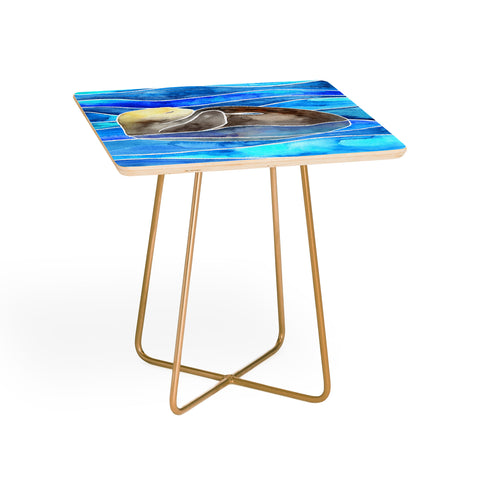 Jessica Larson Sea Otter Curled Side Table