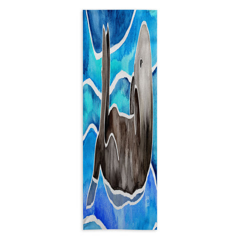 Jessica Larson Sea Otter Yoga Towel