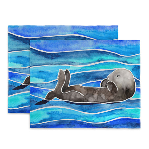 Jessica Larson Sea Otter Placemat