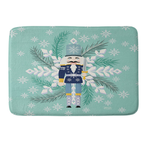 Jessica Larson Snowflake Nutracker Memory Foam Bath Mat