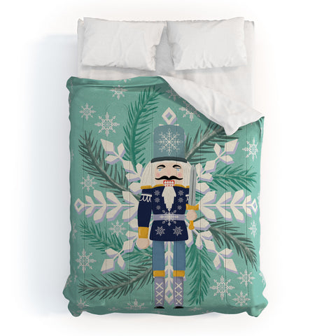 Jessica Larson Snowflake Nutracker Comforter