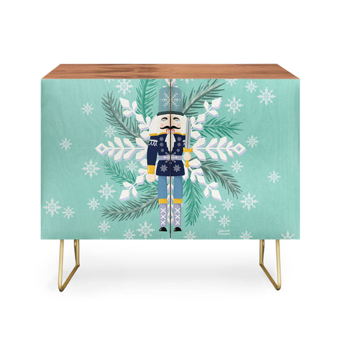 Jessica Larson Snowflake Nutracker Credenza