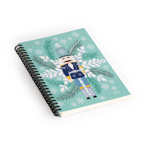 Jessica Larson Snowflake Nutracker Spiral Notebook