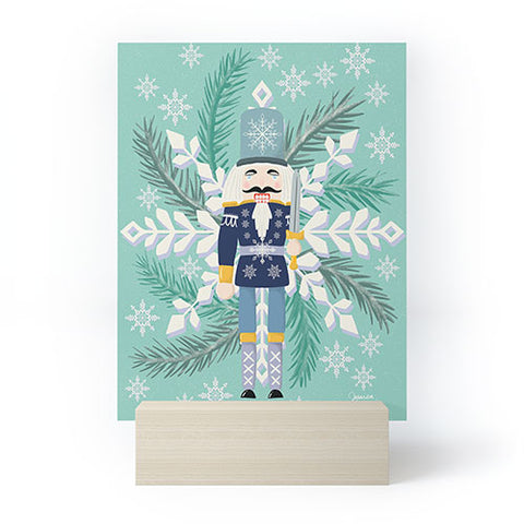 Jessica Larson Snowflake Nutracker Mini Art Print