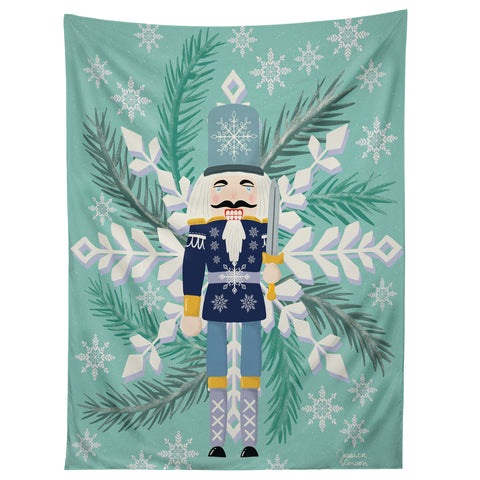 Jessica Larson Snowflake Nutracker Tapestry