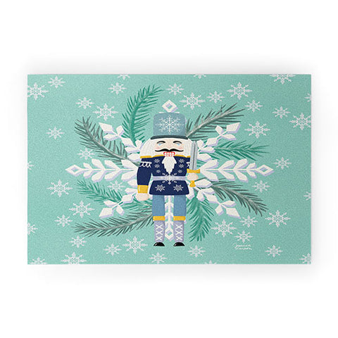 Jessica Larson Snowflake Nutracker Welcome Mat