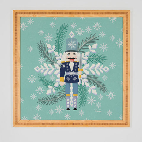 Jessica Larson Snowflake Nutracker Framed Wall Art