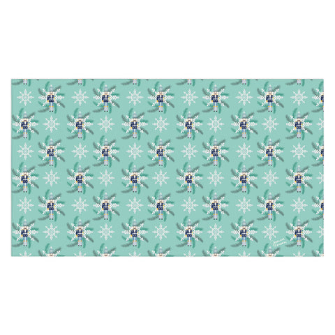 Jessica Larson Snowflake Nutracker Tablecloth