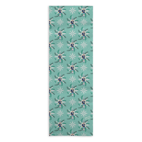 Jessica Larson Snowflake Nutracker Yoga Towel