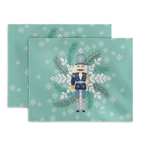Jessica Larson Snowflake Nutracker Placemat
