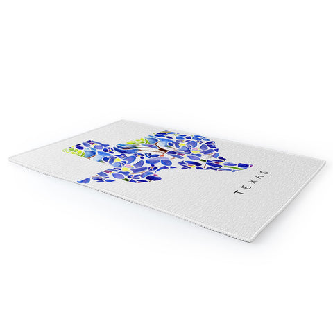 Jessica Larson Texas State Bluebonnets Area Rug