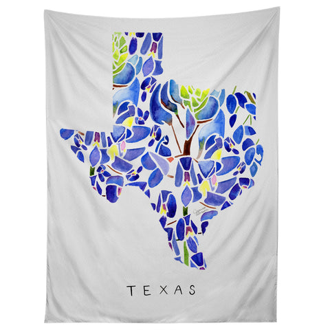 Jessica Larson Texas State Bluebonnets Tapestry