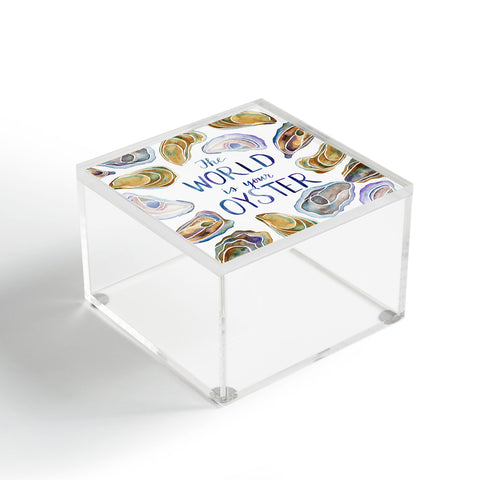 Jessica Larson The World is Your Oyster Acrylic Box
