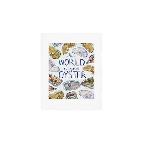 Jessica Larson The World is Your Oyster Art Print