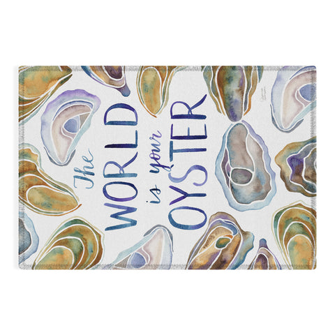 Jessica Larson The World is Your Oyster Outdoor Rug