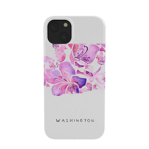 Jessica Larson Washington State Rhododendron Phone Case
