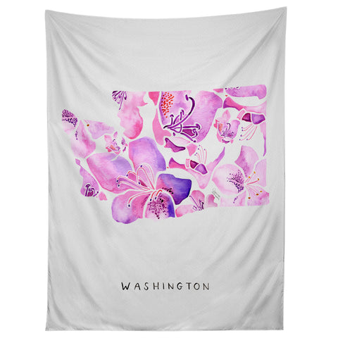 Jessica Larson Washington State Rhododendron Tapestry