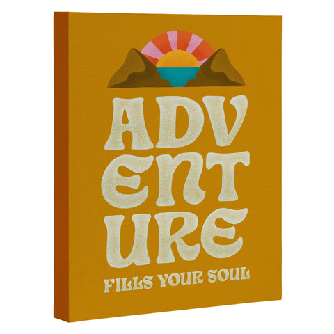 Jessica Molina Adventure Fills Your Soul Art Canvas