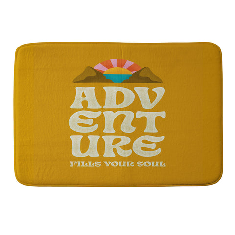 Jessica Molina Adventure Fills Your Soul Memory Foam Bath Mat