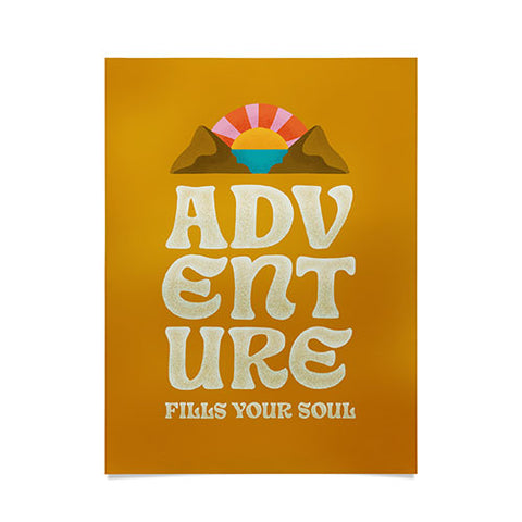 Jessica Molina Adventure Fills Your Soul Poster