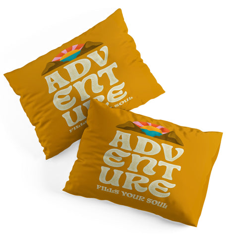 Jessica Molina Adventure Fills Your Soul Pillow Shams