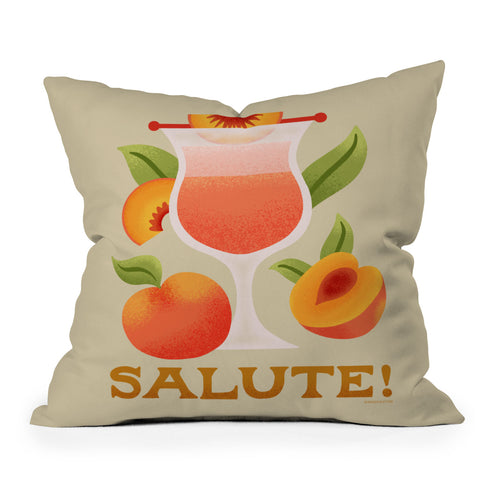 Jessica Molina Bellini Outdoor Throw Pillow