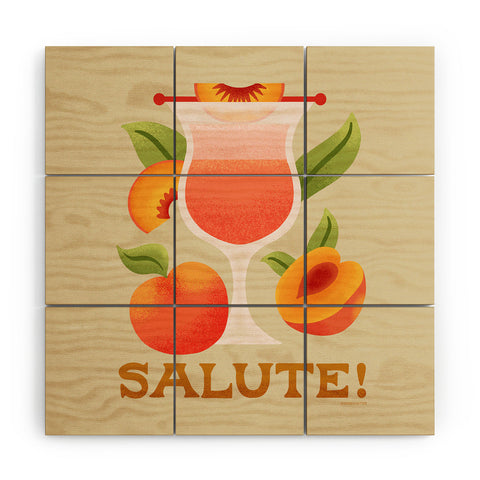 Jessica Molina Bellini Wood Wall Mural