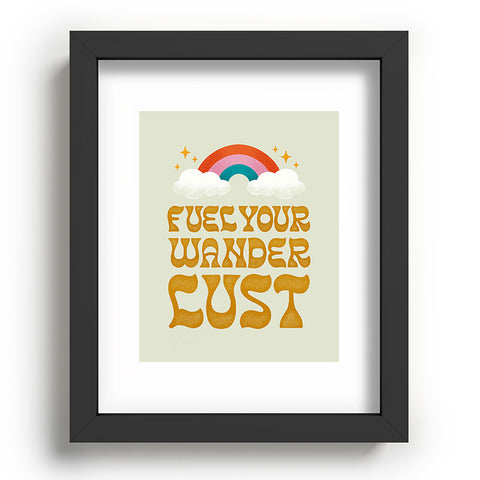 Jessica Molina Fuel Your Wanderlust Recessed Framing Rectangle