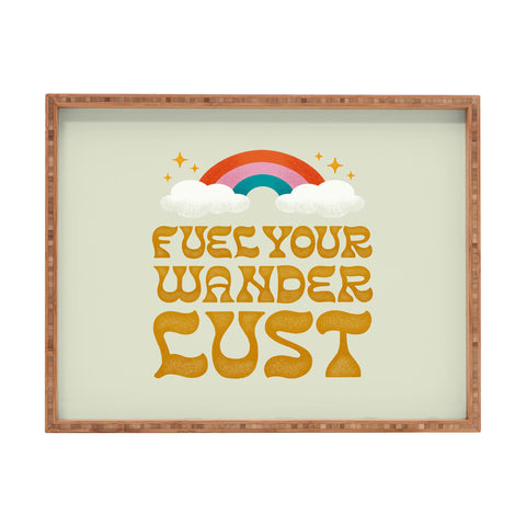 Jessica Molina Fuel Your Wanderlust Rectangular Tray