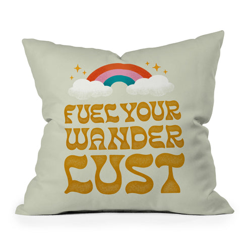 Jessica Molina Fuel Your Wanderlust Throw Pillow