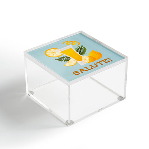 Jessica Molina Limoncello Cocktail Acrylic Box