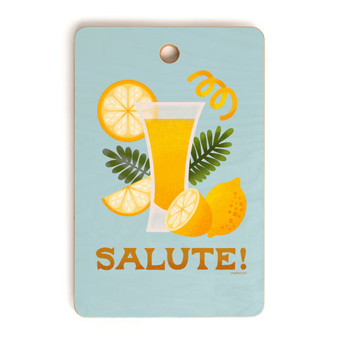 Jessica Molina Limoncello Cocktail Cutting Board Rectangle